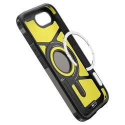 Telefontok iPhone 16e - SPIGEN TOUGH ARMOR MAGSAFE gunmetal szürke tok-3