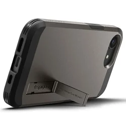 Telefontok iPhone 16e - SPIGEN TOUGH ARMOR MAGSAFE gunmetal szürke tok-7