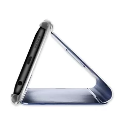Huawei Y5 2019 / Honor 8S Telefontok - fekete Clear View Tok-1
