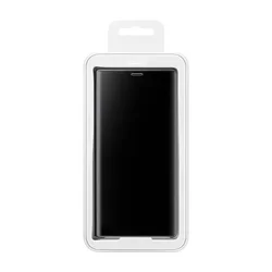 Huawei Y5 2019 / Honor 8S Telefontok - fekete Clear View Tok-2