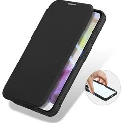 Telefontok Samsung Galaxy A56 5G - Dux Ducis SKIN X PRO fekete könyvtok-6