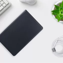 Tablettok Samsung Galaxy Tab A 10.1 2019 (SM-T510, SM-T515) - fekete fordítható műbőr tablet tok-7
