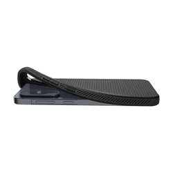 Samsung Galaxy A36 5G telefontok - SPIGEN Liquid Air - fekete hátlap tok-7