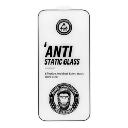 Üvegfólia Samsung Galaxy A36 5G - Mr. Monkey 5D üvegfólia fekete kerettel-2