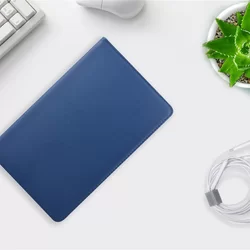 Tablettok Samsung Galaxy Tab A 10.1 2019 (SM-T510, SM-T515) - sötétkék fordítható műbőr tablet tok-6