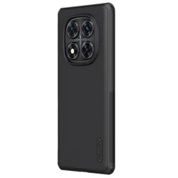 Telefontok Xiaomi Redmi Note 14 Pro 5G - Nillkin Super Frosted - fekete hátlap tok beépített mágnessel (MagSafe tartóval kompatibilis)-1