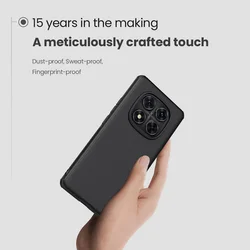 Xiaomi Redmi Note 14 Pro 5G Telefontok - Nillkin Super Frosted - fekete hátlap tok-2