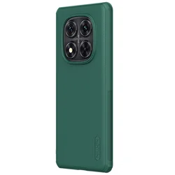 Xiaomi Poco X7 5G Telefontok - Nillkin Super Frosted - zöld hátlap tok-1