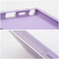 Samsung Galaxy A36 5G telefontok - Matrix - átlátszó/lila műanyag hátlap tok-3