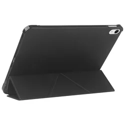 Tablettok iPad Air 7 (2025, M3, 11 coll) - fekete ORIGAMI smart case, ceruza tartóval-1