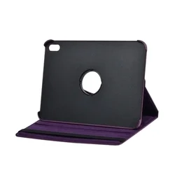 Tablettok iPad 2025 11 coll (iPad 11) - lila fordítható műbőr tablet tok-2