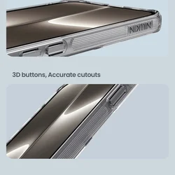 Telefontok iPhone 16e - Nillkin Nature TPU PRO - átlátszó ütésálló hátlap tok-3