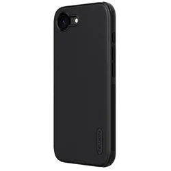 iPhone 16e telefontok - Nillkin Super Frosted - fekete hátlap tok-1