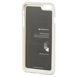 IPHONE 6 Plus / 6s Plus Telefontok - hátlap, Jelly Futera Mercury - fehér-2