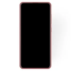 Telefontok Honor X8c - piros szilikon hátlap tok-1