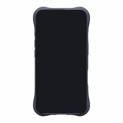 iPhone 14 telefontok - Pastel Wave - MagSafe kompatibilis szürkéskék szilikon hátlap tok-2