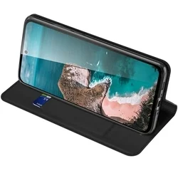 Samsung Galaxy A56 5G telefontok - Dux Ducis - fekete könyvtok-4