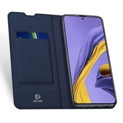 Samsung Galaxy A36 5G telefontok - Dux Ducis - kék könyvtok ﻿-3