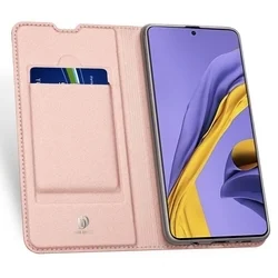 Telefontok Samsung Galaxy A56 5G - Dux Ducis - rose gold könyvtok-3