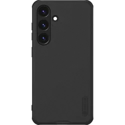 Samsung Galaxy A56 5G telefontok - Nillkin Super Frosted - fekete műanyag hátlap tok-1