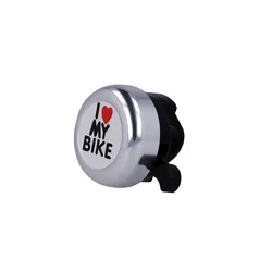 Forever biciklis kiegészítő - I love my bike - kerékpár csengő, ezüst-1