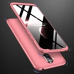 Nokia 8.1 Telefontok - GKK Protection 3In1 tok rose gold-3