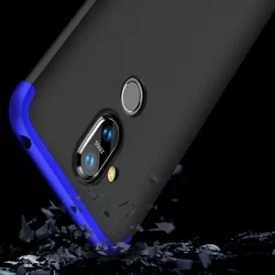 Nokia 8.1 Telefontok - GKK Protection 3In1 tok kék-fekete-1