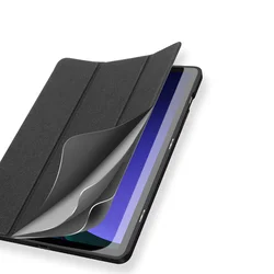 Tablettok Samsung Galaxy Tab S10 FE 10,9 coll (SM-X520, SM-X526) - DUX DUCIS DOMO fekete smart case ceruza tartóval-5