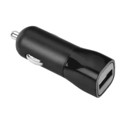 BlueStar Autós töltő - fekete szivartöltőfej 2A + fekete micro USB kábel-1