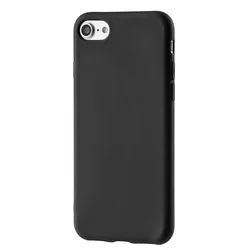 iPhone 6/6s telefontok - fekete szilikon tok -1