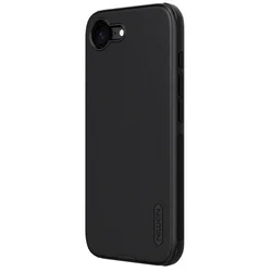 Telefontok iPhone 16e - Nillkin fekete hátlap tok, beépített mágnessel-1