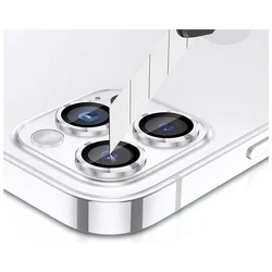 iPhone 16 Pro Max - Metal - üveg, kameralencse védőkeret-2