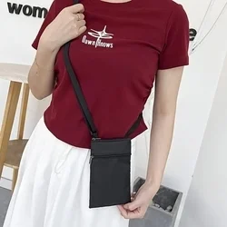 Univerzális telefontartó válltáska - fekete-3