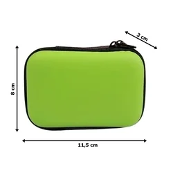 Mini cipzáras tok - zöld-1