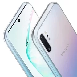Samsung Galaxy NOTE 10+ (NOTE 10 Plus) Telefontok - átlátszó szilikon tok-2
