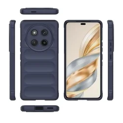 Telefontok Honor Magic7 Lite - Pastel Armor - kék szilikon hátlap tok-3