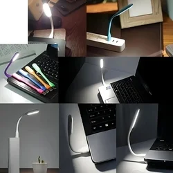 LED-es notebook lámpa - fehér, USB-s ﻿-5