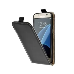 Huawei P Smart 2019 Telefontok - fekete flexi fliptok-1