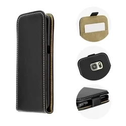 Huawei P Smart 2019 Telefontok - fekete flexi fliptok-2