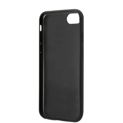 Telefontok iPhone 8 - Karl Lagerfeld Saffiano Karl&Choupette Head - fekete hátlap tok-5