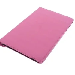 Tablettok Samsung Galaxy Tab E 9.6 T560 - hot pink fordítható műbőr tablet tok-4