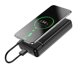 MaXlife MXPB-01 - fekete powerbank 2USB, 20000mAh, 2A ﻿-6