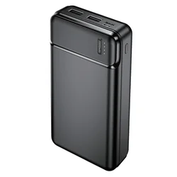 MaXlife MXPB-01 - fekete powerbank 2USB, 20000mAh, 2A ﻿-5