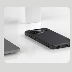 Telefontok Xiaomi Poco F7 Pro 5G - Nillkin Super Frosted - fekete hátlap tok beépített mágnessel (MagSafe tartóval kompatibilis)-6