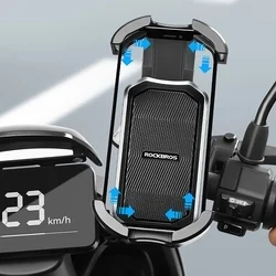 Rockbros motoros tartó - univerzális, motor kormányra szerelhető, telefont tartó 4,7-6,8 coll-6