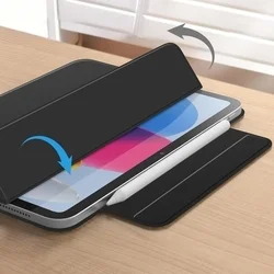 Tablettok iPad 2022 10.9 (iPad 10) - TECH-PROTECT MAGNETIC fekete smart case ceruza tartóval, mágneses rögzítéssel-4