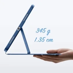 Tablettok iPad 2025 11 coll (iPad 11) - ESR FLIP HYBRID kék smart case, ceruza tartóval-5