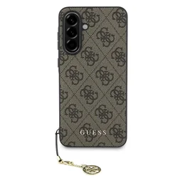 Samsung Galaxy A56 5G telefontok - Guess 4G Charms Hátlaptok - Barna-1