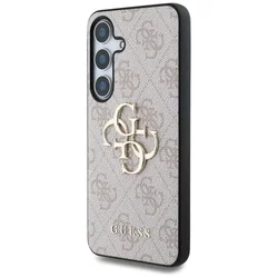 Samsung Galaxy A56 5G telefontok - Guess Guess Metal Logo - Pink hátlap tok-2