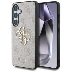 Samsung Galaxy A56 5G telefontok - Guess Guess Metal Logo - Pink hátlap tok-3